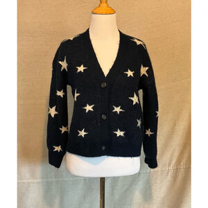 Old Navy Kids Navy White Stars Sweater size L